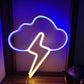Led Cloud Lightning Neon Light Creative Wall Hanging
