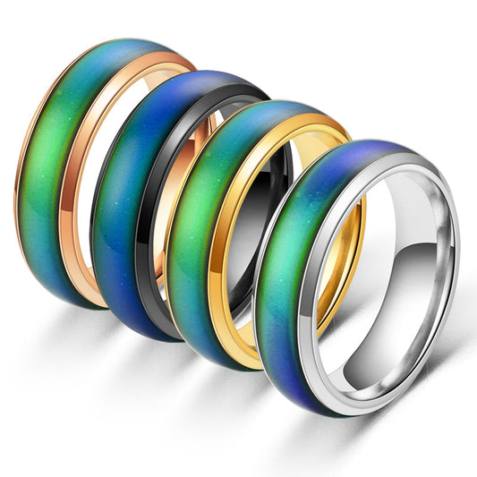 Stainless Steel Mood Ring