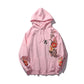 New Chinese style embroidered thin hooded sweater