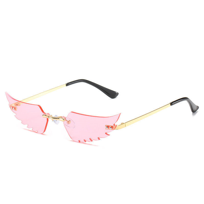 Cool bat-shaped sunglasses